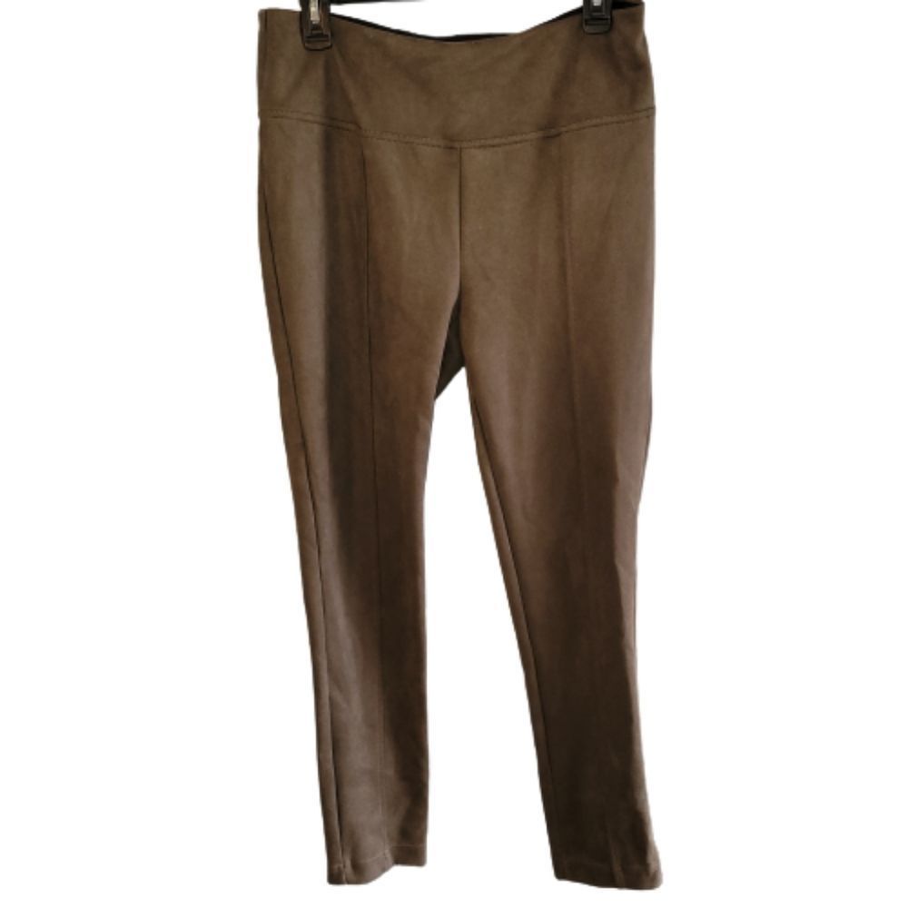 Andrew Marc faux suede pull on trousers